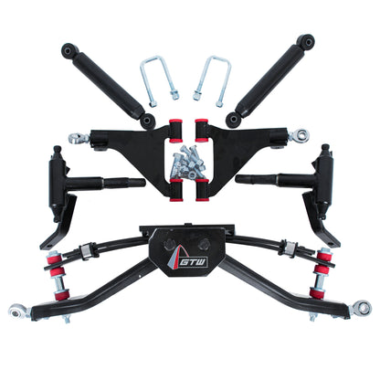 GTW EZGO RXV Electric 4" Double A-Arm Front Lift Kit (Years 2013.5-2022)