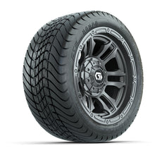 GTW® Shogun Gunmetal 12 in Wheels with 215/35-12 Mamba Street Tires - Full Set