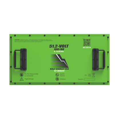 Bolt Energy EZGO TXT 48V Express 51V 160AH Heated Professional Battery Kit