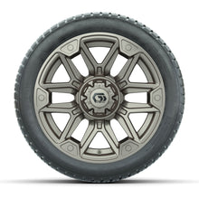 GTW® Graffiti Satin Bronze 14 in Wheels with 205/30-14 Fusion Street Tires – Full Set