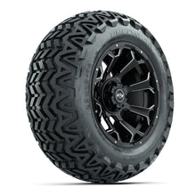Set of (4) 14 in GTW Raven Wheels with 23x10-14 GTW Predator All-Terrain Tires
