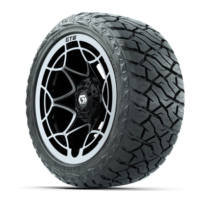 GTW Nexus Gloss Black 14 in Wheels with 23x10.00-R14 Maverick All-Terrain Tires – Full Set