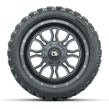 GTW Volt Gunmetal/Machined 14 in Wheels with 23x10-R14 Nomad All Terrain Tires - Full Set
