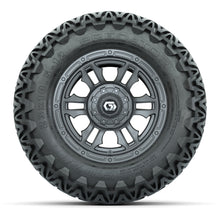 GTW® Shogun Gunmetal 12 in Wheels with 23X10.5-12 Predator All-Terrain Tires – Full Set