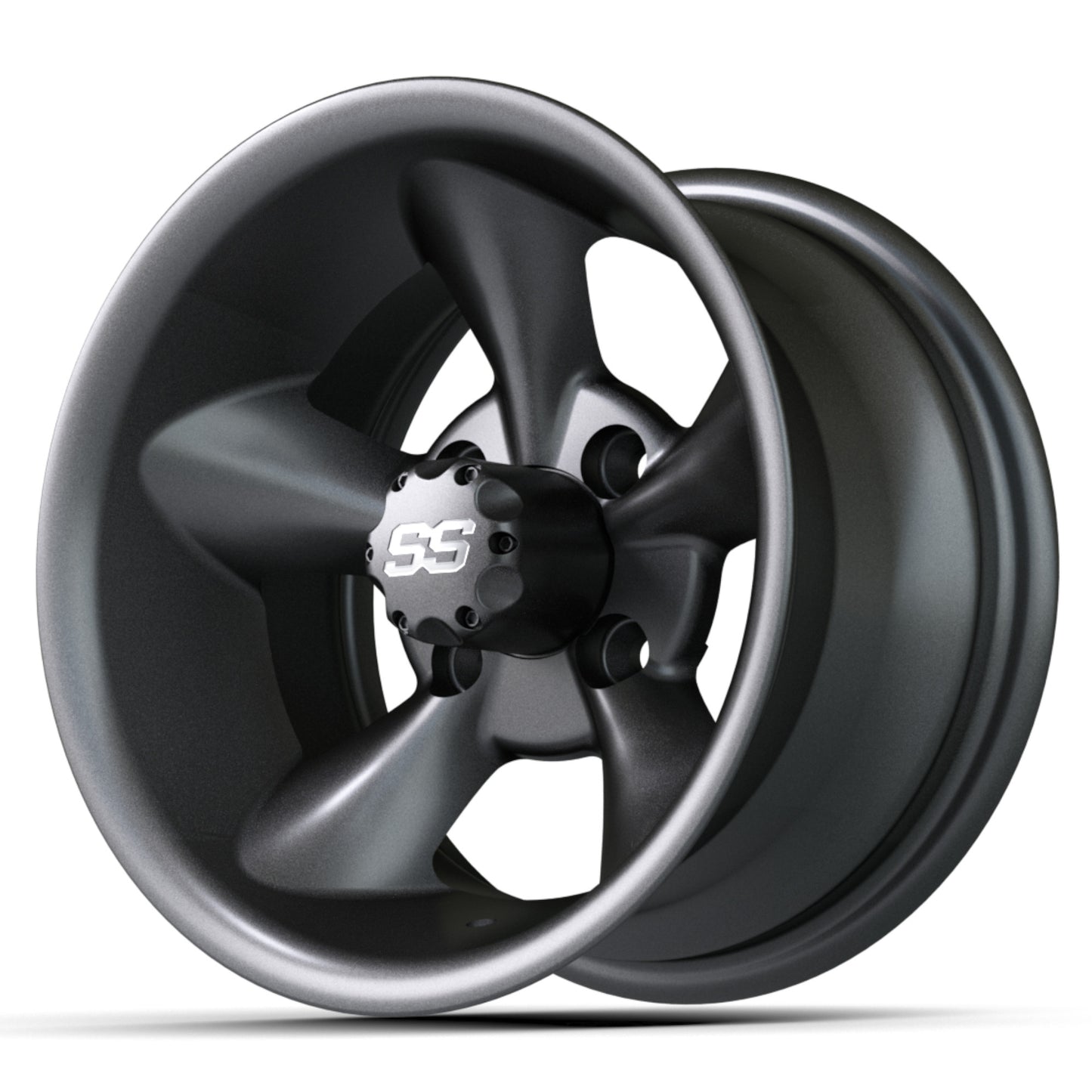 12'' GTW® Godfather Matte Gray Wheel