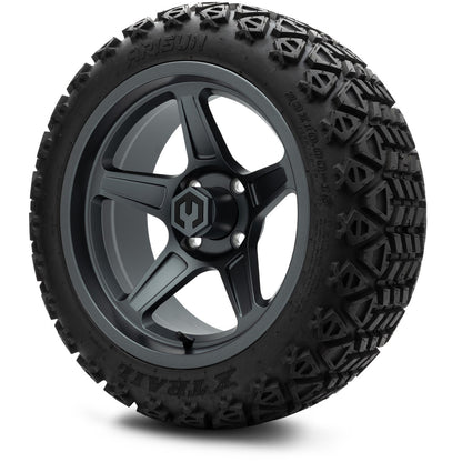 MODZ® 15" Drift Gunmetal Wheels & Off-Road Tires Combo