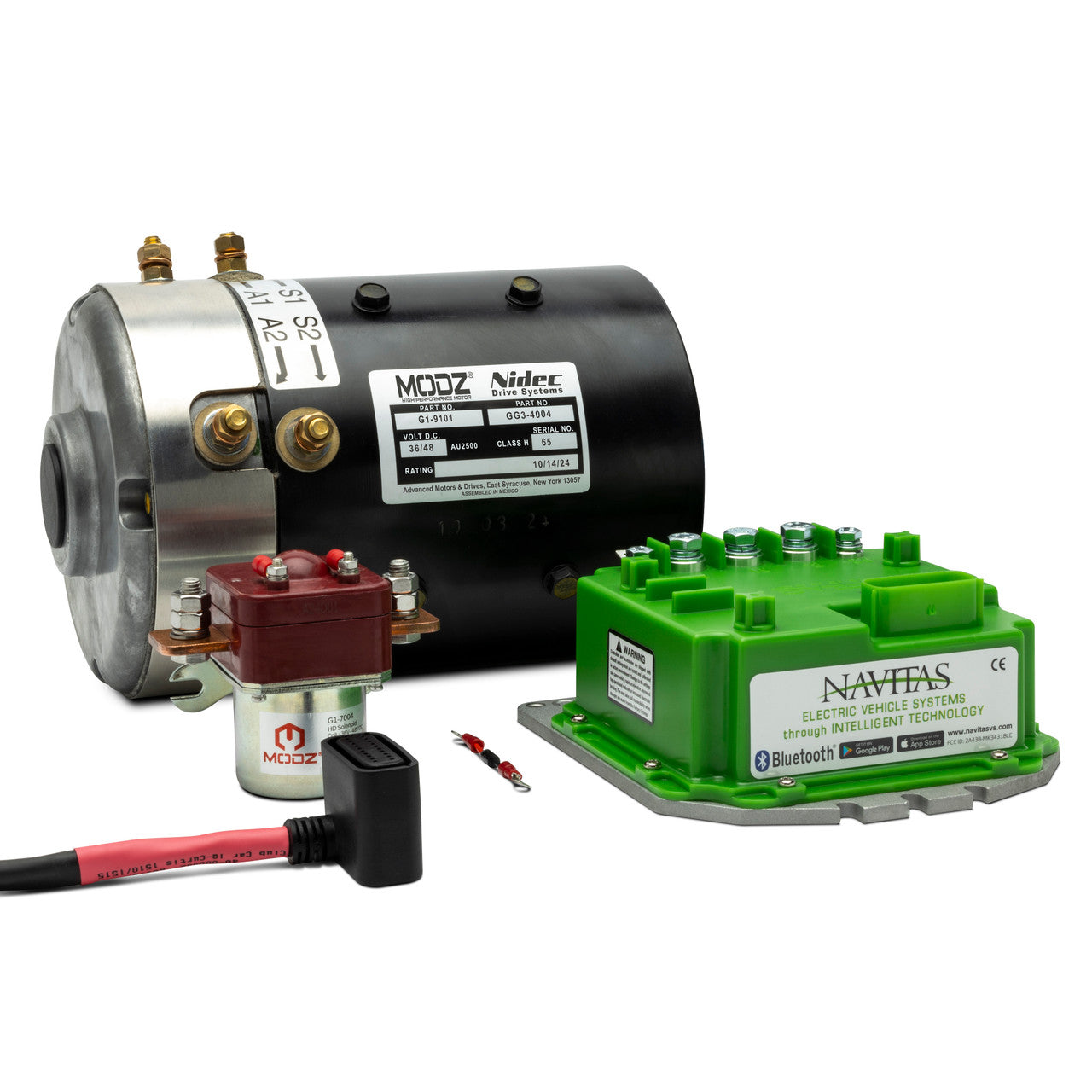 MODZ® Club Car IQ Regen High Speed DC Motor and 440A Navitas Controller Bundle