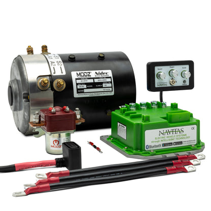 MODZ® Club Car IQ Regen High Speed DC Motor and 440A Navitas Controller Bundle