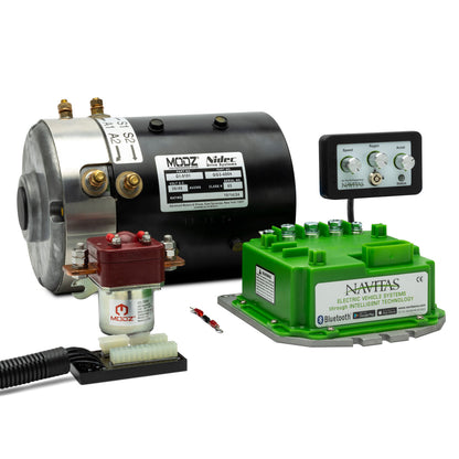 MODZ® Club Car IQ Regen High Speed DC Motor and 600A Navitas Controller Bundle