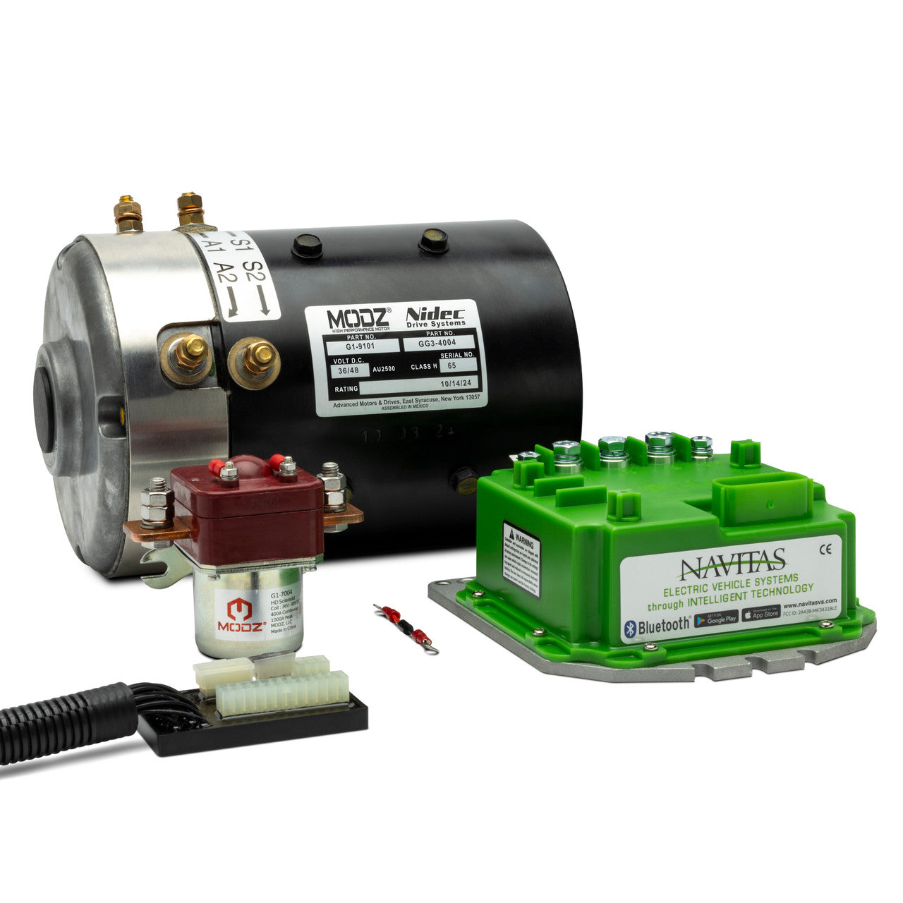 MODZ® Club Car IQ Regen High Speed DC Motor and 600A Navitas Controller Bundle