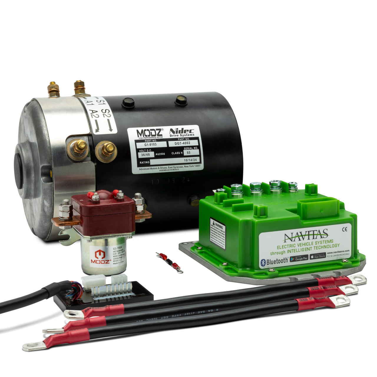 MODZ® EZGO Regen High Speed DC Motor and 440A Navitas Controller Bundle