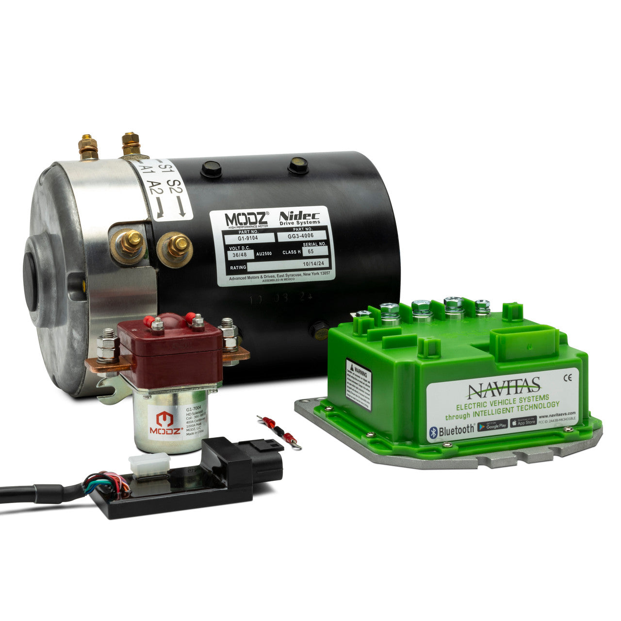 MODZ® Yamaha G19/G22/G29 Drive/Drive2 High Speed DC Motor and 440A Navitas Controller Bundle