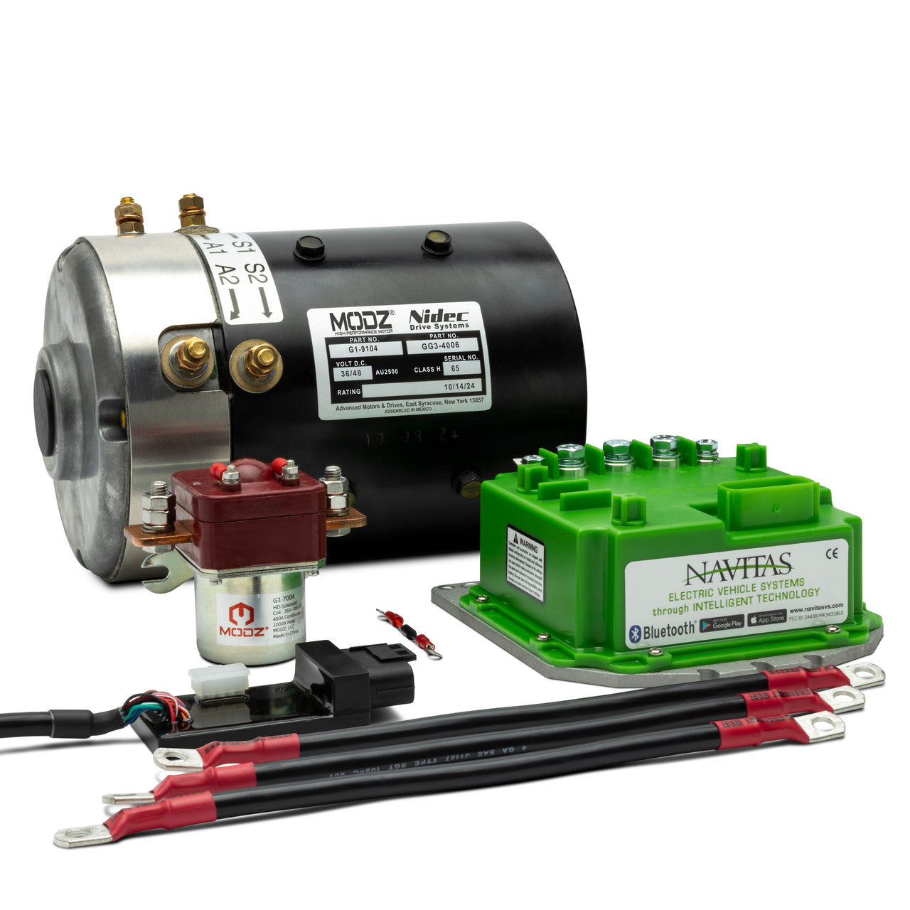 MODZ® Yamaha G19/G22/G29 Drive/Drive2 High Speed DC Motor and 440A Navitas Controller Bundle