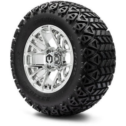 MODZ® 12" Matrix Chrome Wheels & Off-Road Tires Combo