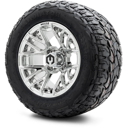 MODZ® 12" Matrix Chrome Wheels & Off-Road Tires Combo