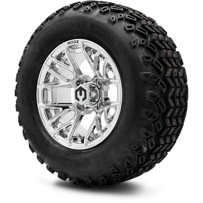 MODZ® 12" Matrix Chrome Wheels & Off-Road Tires Combo