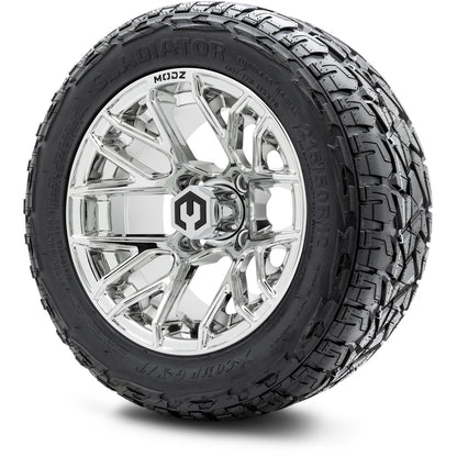 MODZ® 12" Matrix Chrome Wheels & Off-Road Tires Combo
