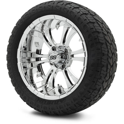 MODZ® 15" Vampire Chrome Wheels & Off-Road Tires Combo