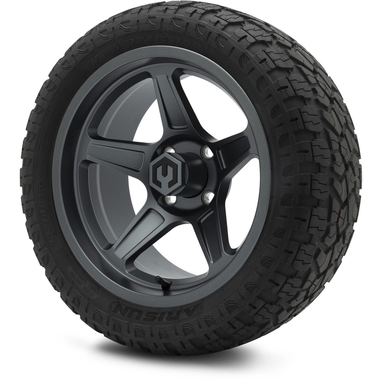 MODZ® 15" Drift Gunmetal Wheels & Off-Road Tires Combo