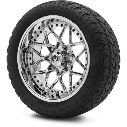 MODZ® 15" Formula Chrome Wheels & Off-Road Tires Combo