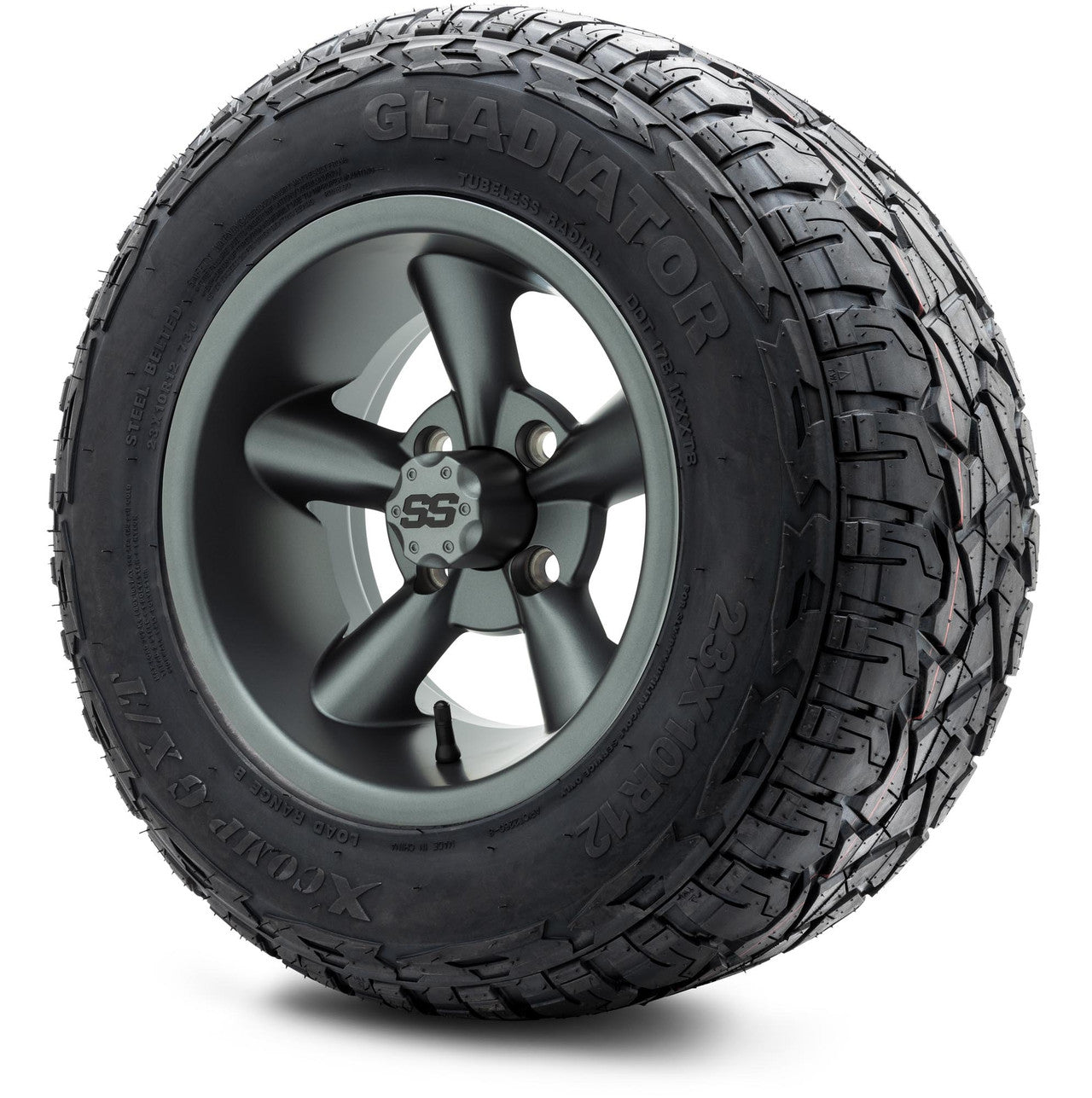 MODZ® 12" Godfather Gunmetal Wheels & Off-Road Tires Combo