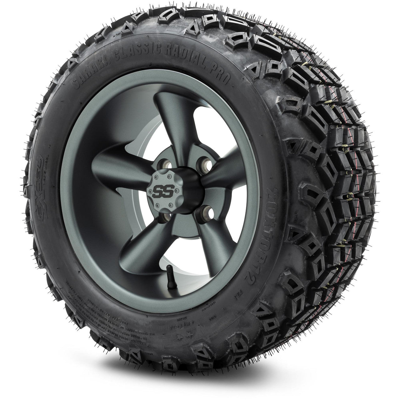 MODZ® 12" Godfather Gunmetal Wheels & Off-Road Tires Combo