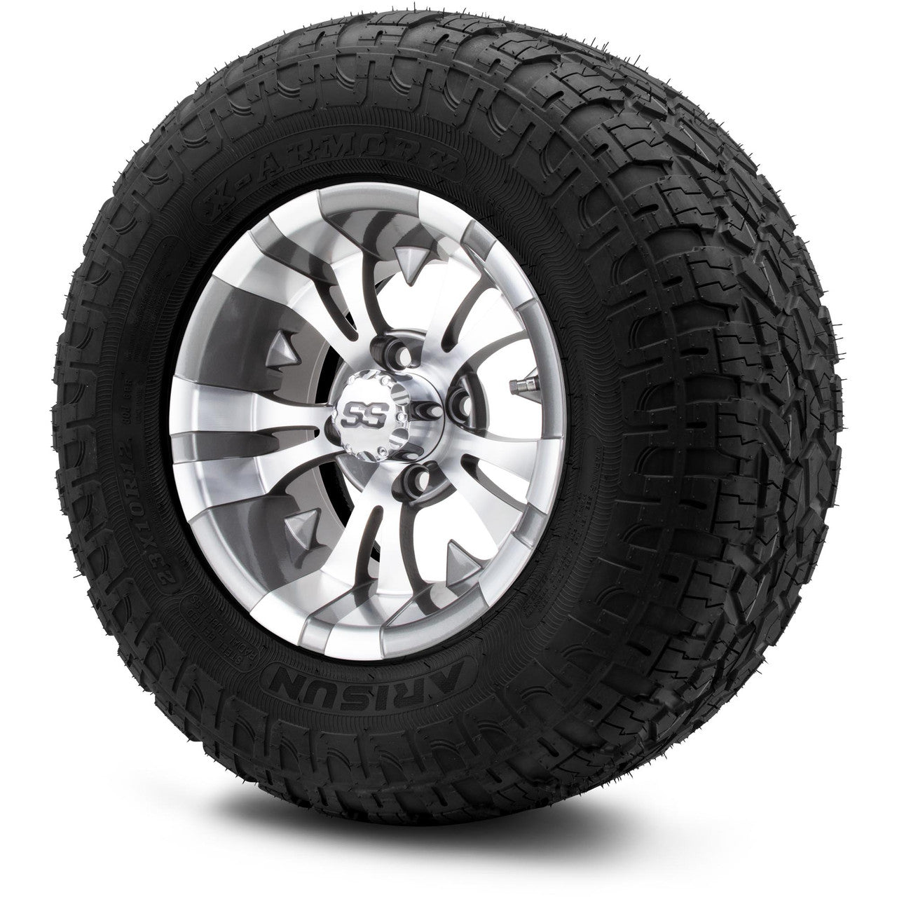 MODZ® 12" Vampire Gunmetal Wheels & Off-Road Tires Combo