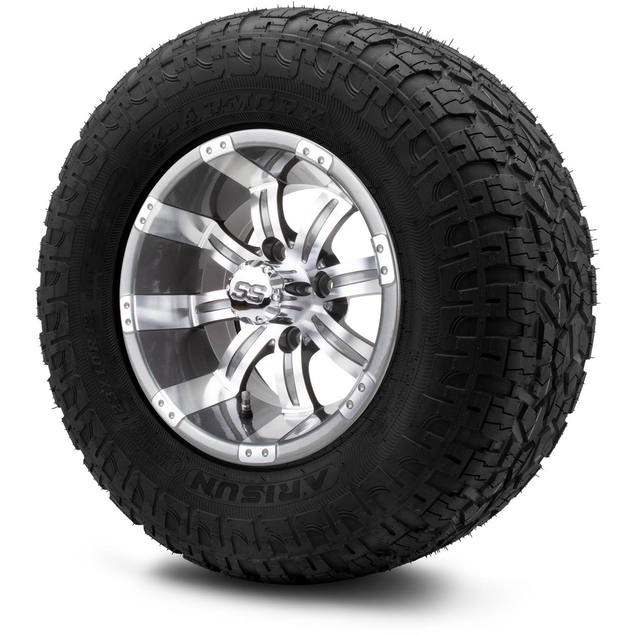 MODZ® 12" Tempest Gunmetal Wheels & Off-Road Tires Combo