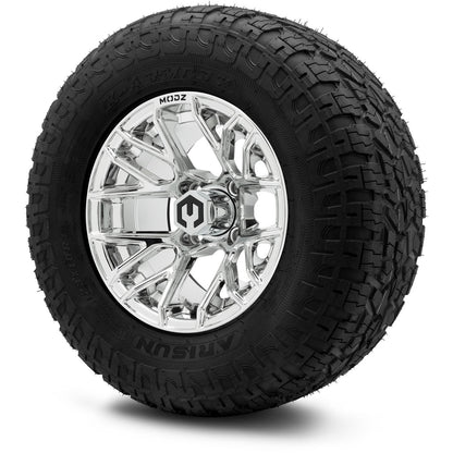 MODZ® 12" Matrix Chrome Wheels & Off-Road Tires Combo