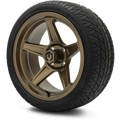 MODZ® 15" Drift Matte Bronze Wheels & Street Tires Combo