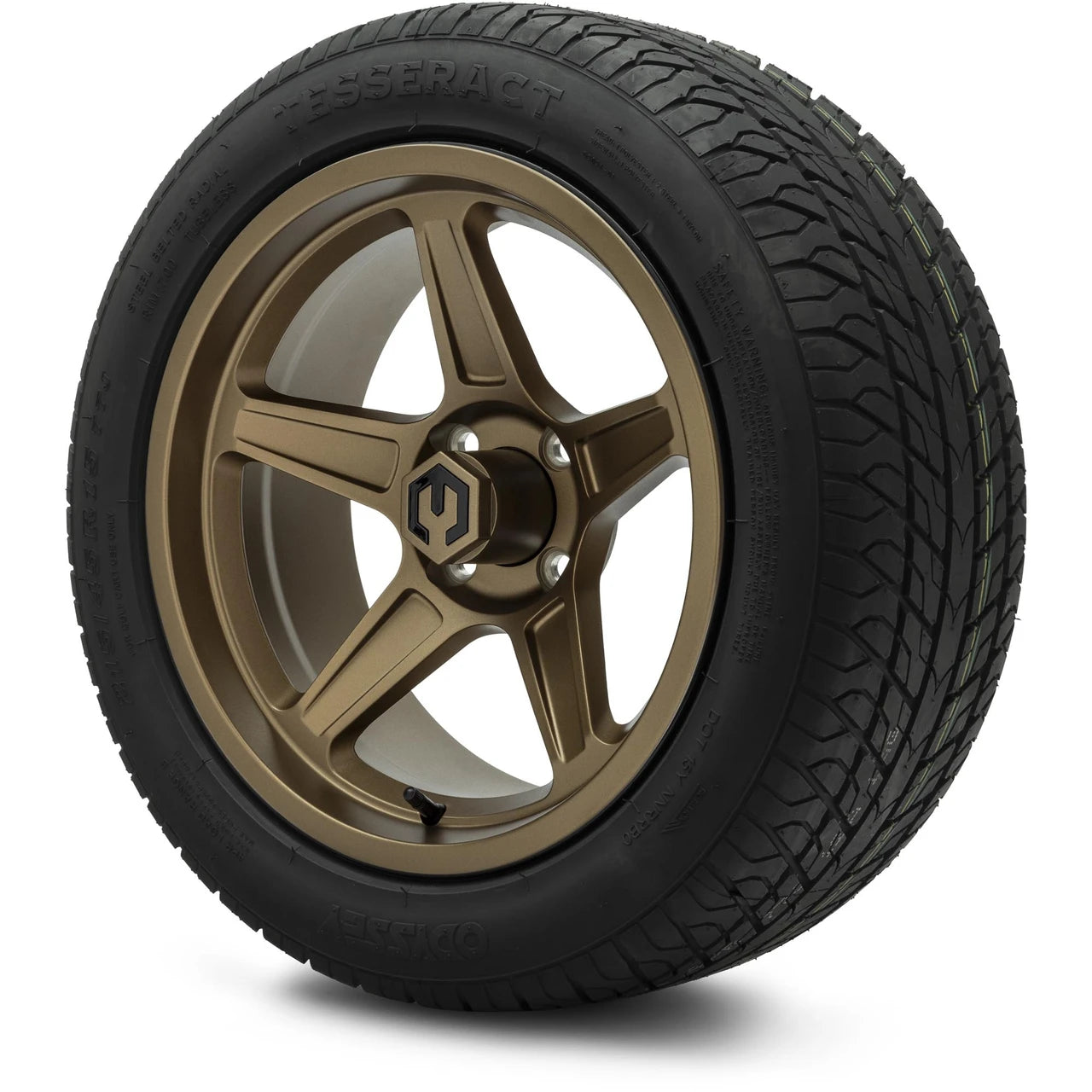 MODZ® 15" Drift Matte Bronze Wheels & Street Tires Combo