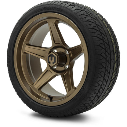 MODZ® 15" Drift Matte Bronze Wheels & Street Tires Combo