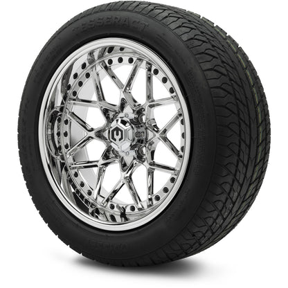 MODZ® 15" Formula Chrome Wheels & Street Tires Combo