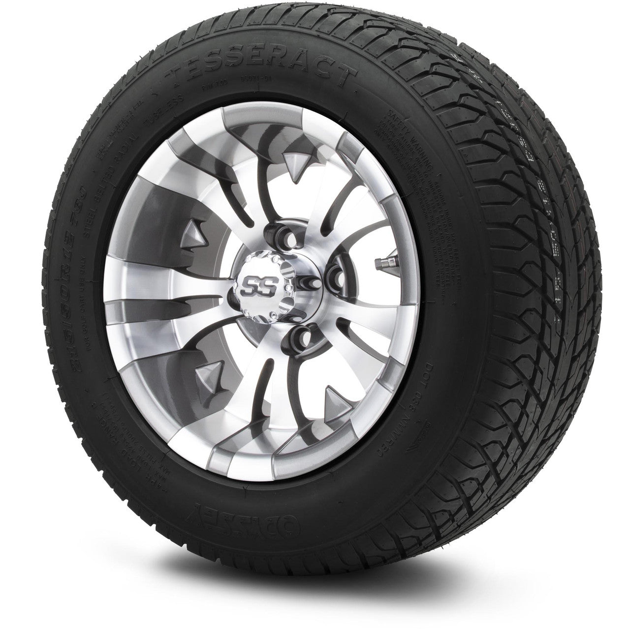 MODZ® 12" Vampire Gunmetal Wheels & Street Tires Combo