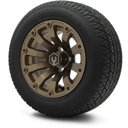 MODZ® 12" Bomber Matte Bronze Wheels & Street Tires Combo