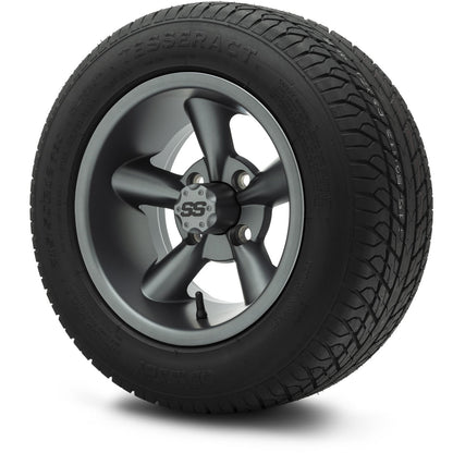 MODZ® 12" Godfather Gunmetal Wheels & Street Tires Combo