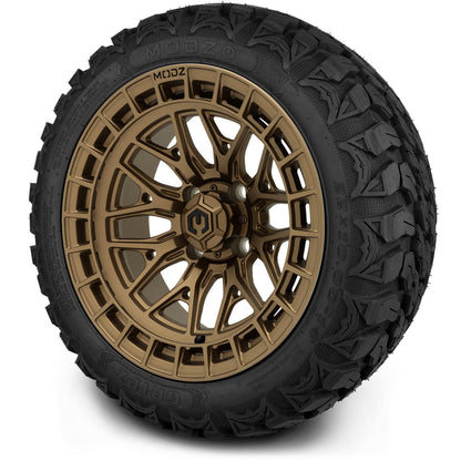 MODZ® 14" Torrent Matte Bronze Wheels & Off-Road Tires Combo