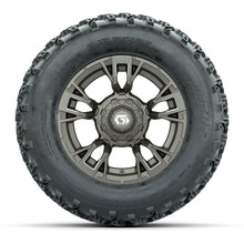 GTW® Vandal Bronze/Machined 12 in Wheels with 23X10.00-12 Rogue All-Terrain Tires – Full Set