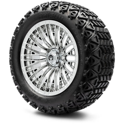 MODZ® 14" Reaper Chrome Wheels & Off-Road Tires Combo