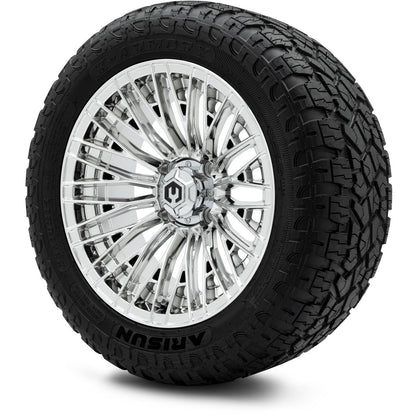 MODZ® 14" Reaper Chrome Wheels & Off-Road Tires Combo