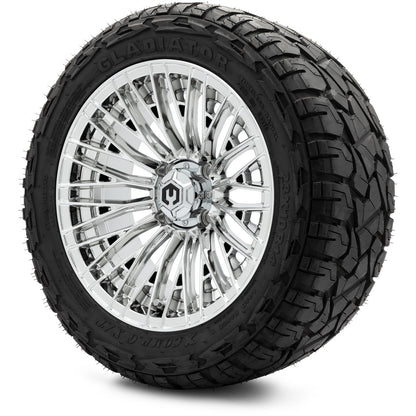 MODZ® 14" Reaper Chrome Wheels & Off-Road Tires Combo