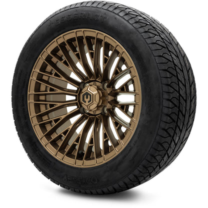 MODZ® 14" Reaper Bronze Wheels & Street Tires Combo