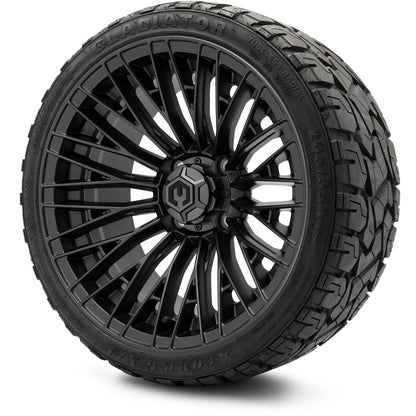 MODZ® 14" Reaper Titanium Gunmetal Wheels & Off-Road Tires Combo