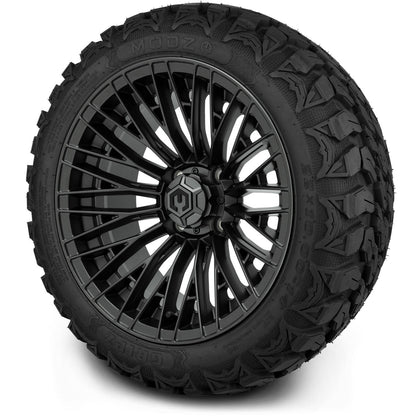 MODZ® 14" Reaper Titanium Gunmetal Wheels & Off-Road Tires Combo