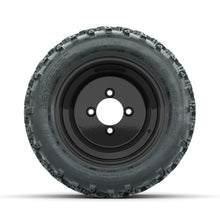 GTW Steel Black 10 in Wheels with 18x9.50-10 Rogue All Terrain Tires – Full Set