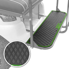 Xtreme Rear Floor Mat for Genesis 150 / Mach 1 Rear Seat Kit  - Black/Green