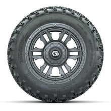 GTW® Shogun Gunmetal 12 in Wheels with 22x11.00-12 Rogue All-Terrain Tires - Full Set