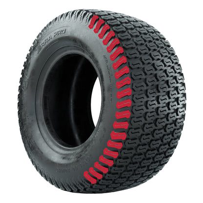 GTW Spyder Machined/Matte Grey 10 in Wheels with 20x10-10 Terra Pro S-Tread Traction Tires – Full Set