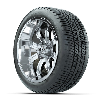 Set of (4) GTW 14 inch Tempest Wheels on Lo-Profile Fusion Tires
