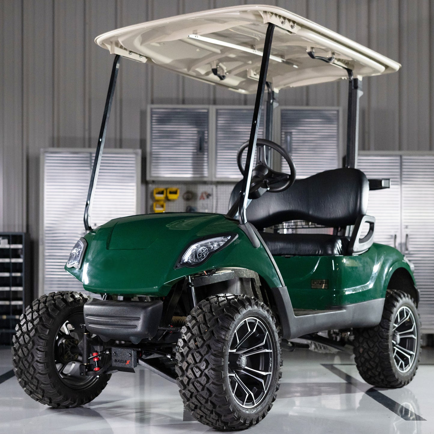 4" MadJax King XD Lift Kit for Yamaha G29/Drive & Drive2 with Solid/Fixed Rear Axle